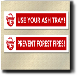 Smokey -Use Your Ash Tray Smoker The Bear